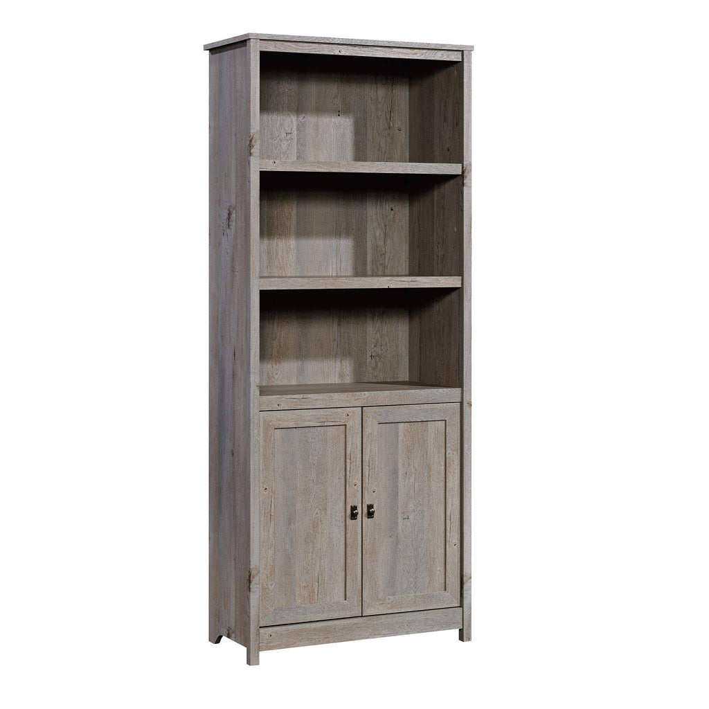 5-Shelf Library with Doors, Mystic Oak P593065