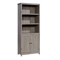 5-Shelf Library with Doors, Mystic Oak P593065