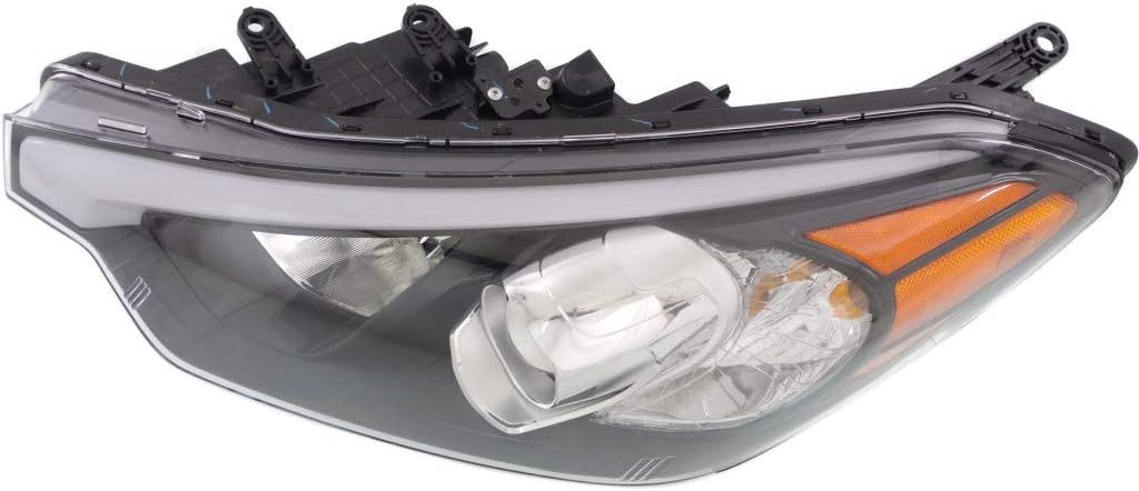 Headlight Assembly for Kia Forte 2014 2015 2016 Driver Side Halogen K63231