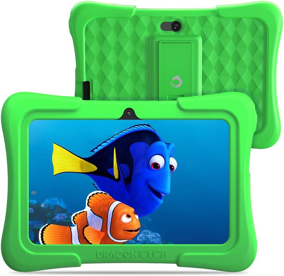 2GB RAM 16GB ROM 7 inch Android 9.0 Kids Tablets with Kid-Proof Case (Pink) Pack of 2 U16912