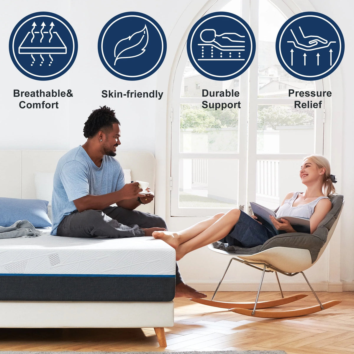 Queen Size Memory Foam Mattress C295