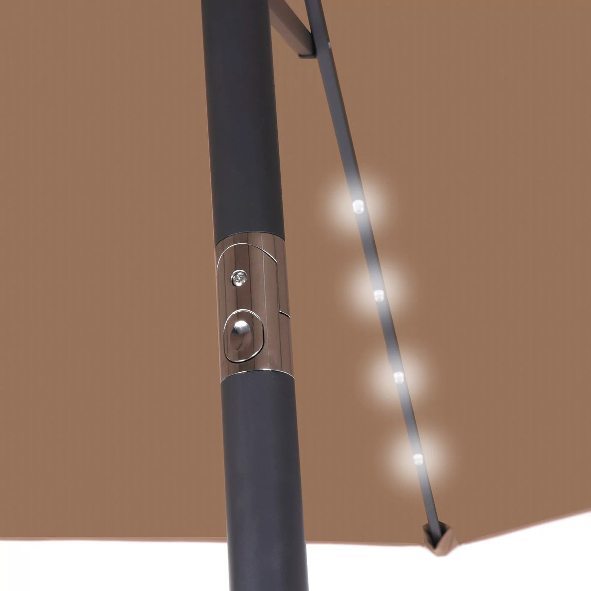 10 ft Patio Umbrella with Crank Lift System H137073