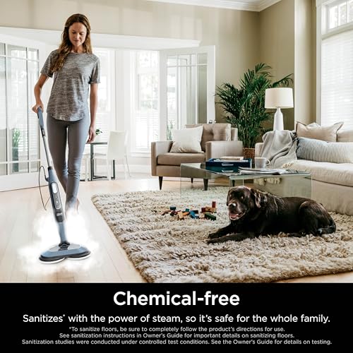 All-in-One Hard Floor Steam Mop with 3 Steam Modes & LED Headlights B62386