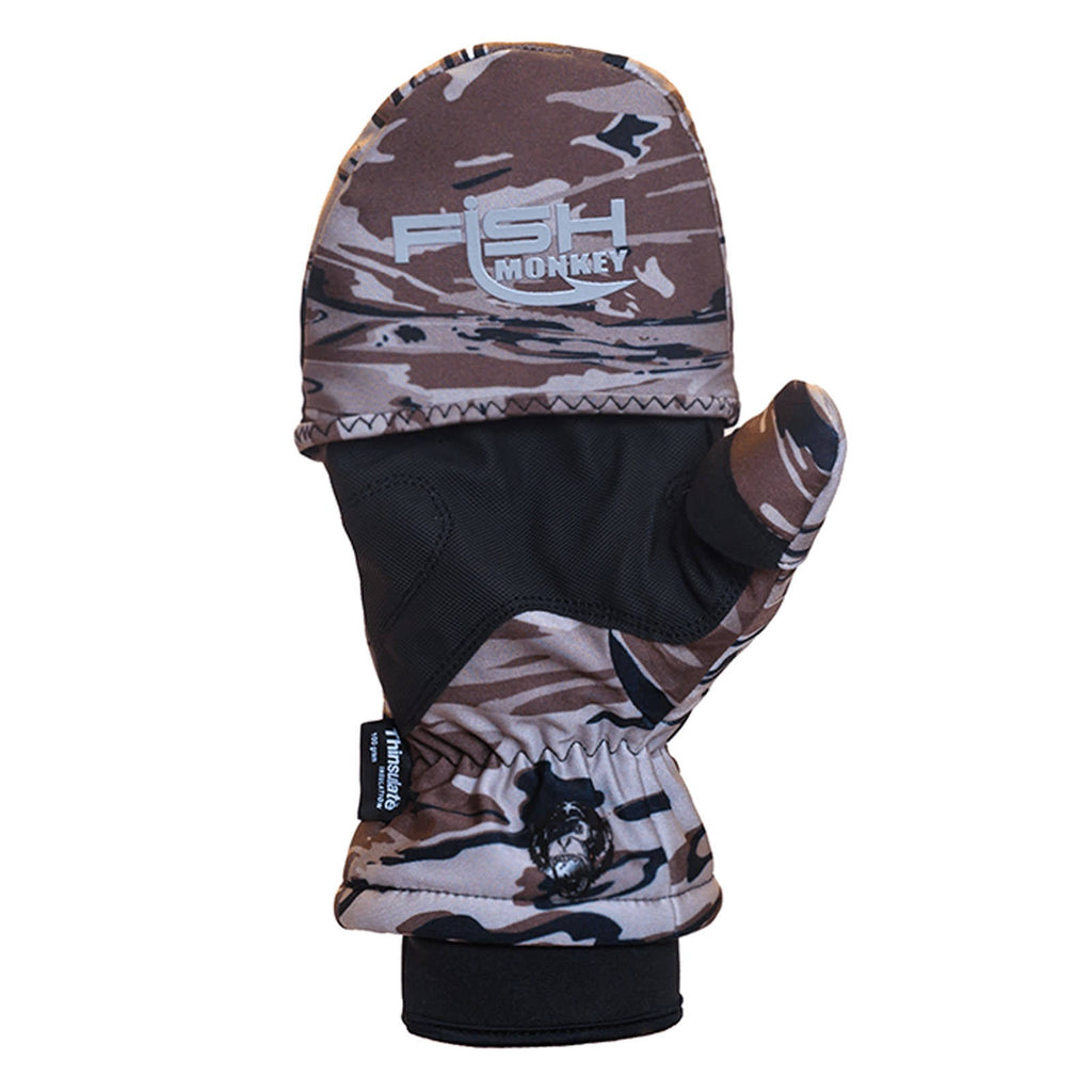 Insulated Camo Fishing Gloves Q157039