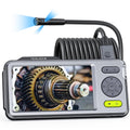 Triple Lens Inspection Camera, Waterproof Borescope with Light, 5 IPS Screen, 16.4ft Flexible Cable L557909