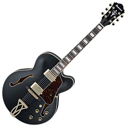 Black Flat Hollow Body Electric Guitar N78063