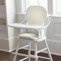 Solid Ivory High Chair Pad D226
