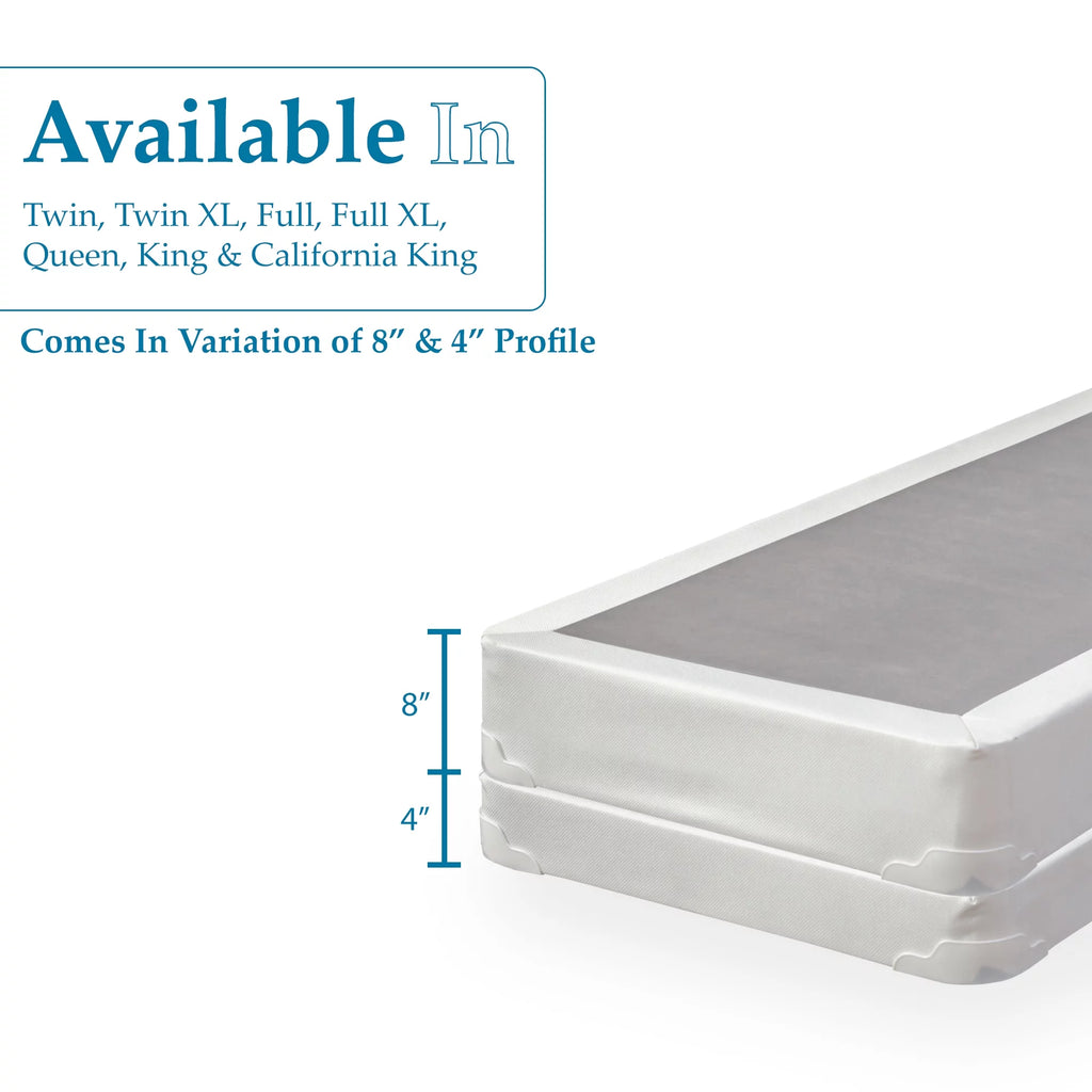 8” Split Fully Assembled Box Spring for Mattress, Queen X1572