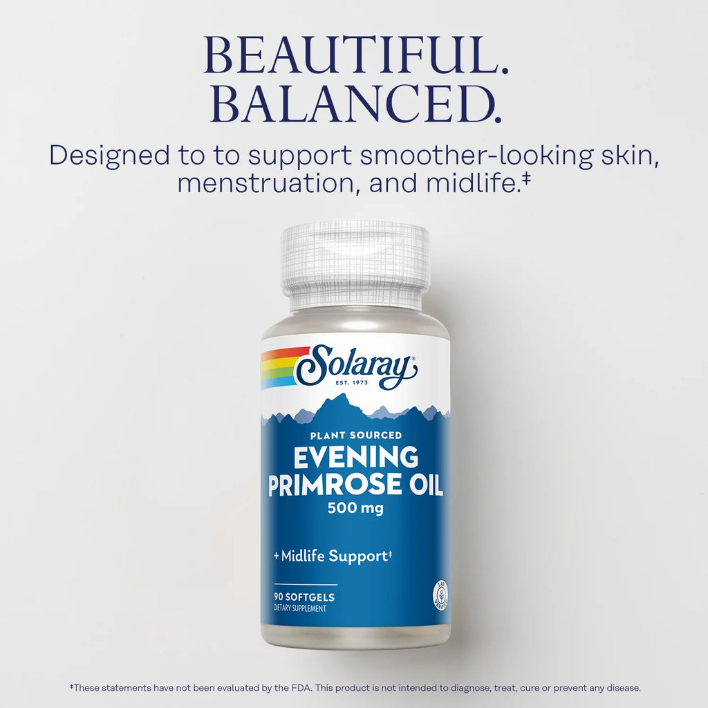 Evening Primrose Oil 500 mg 90 Softgels D761