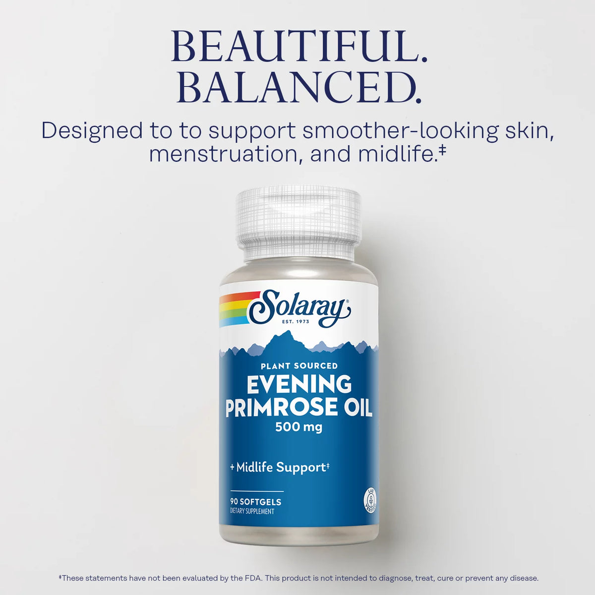 Evening Primrose Oil 500 mg 90 Softgels D761