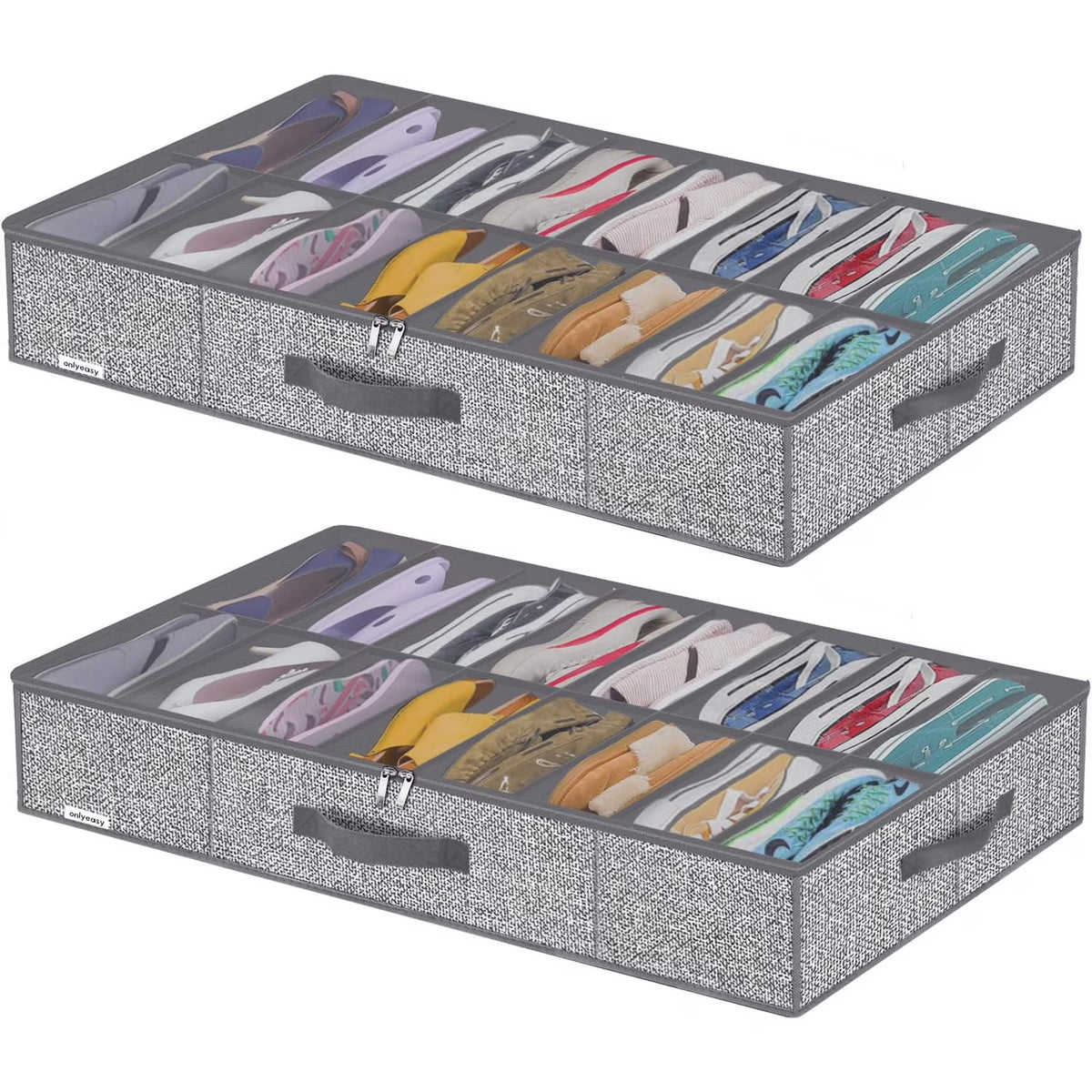 Under Bed Shoe Storage Organizer, Set of 2 Y1194