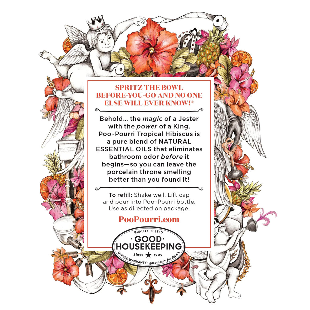 Tropical Hibiscus Scent Toilet Spray, 16 Fl oz P5316