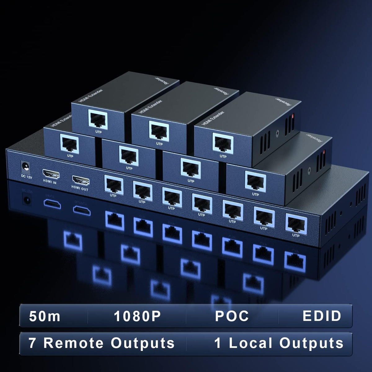 HDMI Extender Splitter 1x2 4K 30Hz L106
