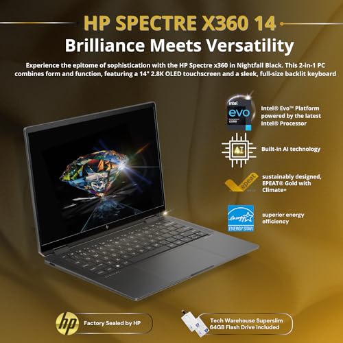Nightfall 2-in-1 Laptop 13.5" Touch 16GB RAM 512GB SSD M40144