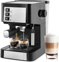 Espresso Machine with Steam Milk Frother and 50oz Removable Water Tank T899
