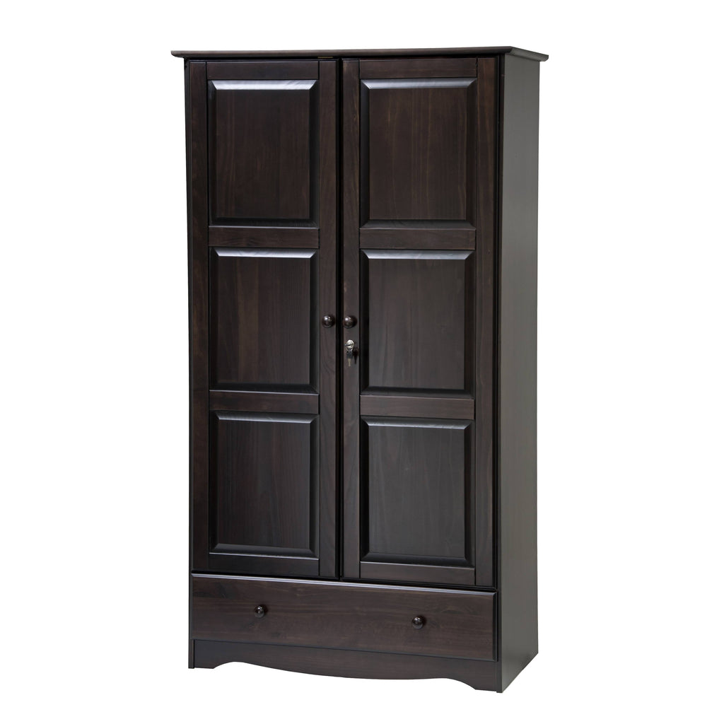 Solid Wood Customizable Wardrobe A161253