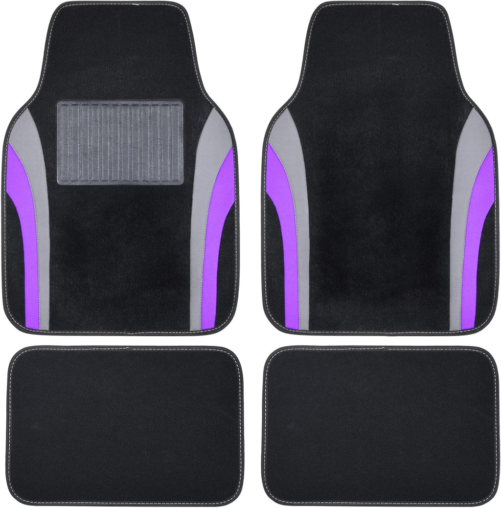 Colorful Universal Fit Car Floor Mats Set of 4 U373655