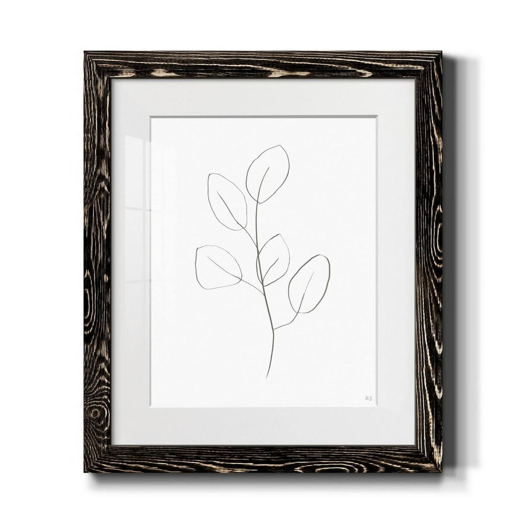 Framed Print 17X20 Black A6185