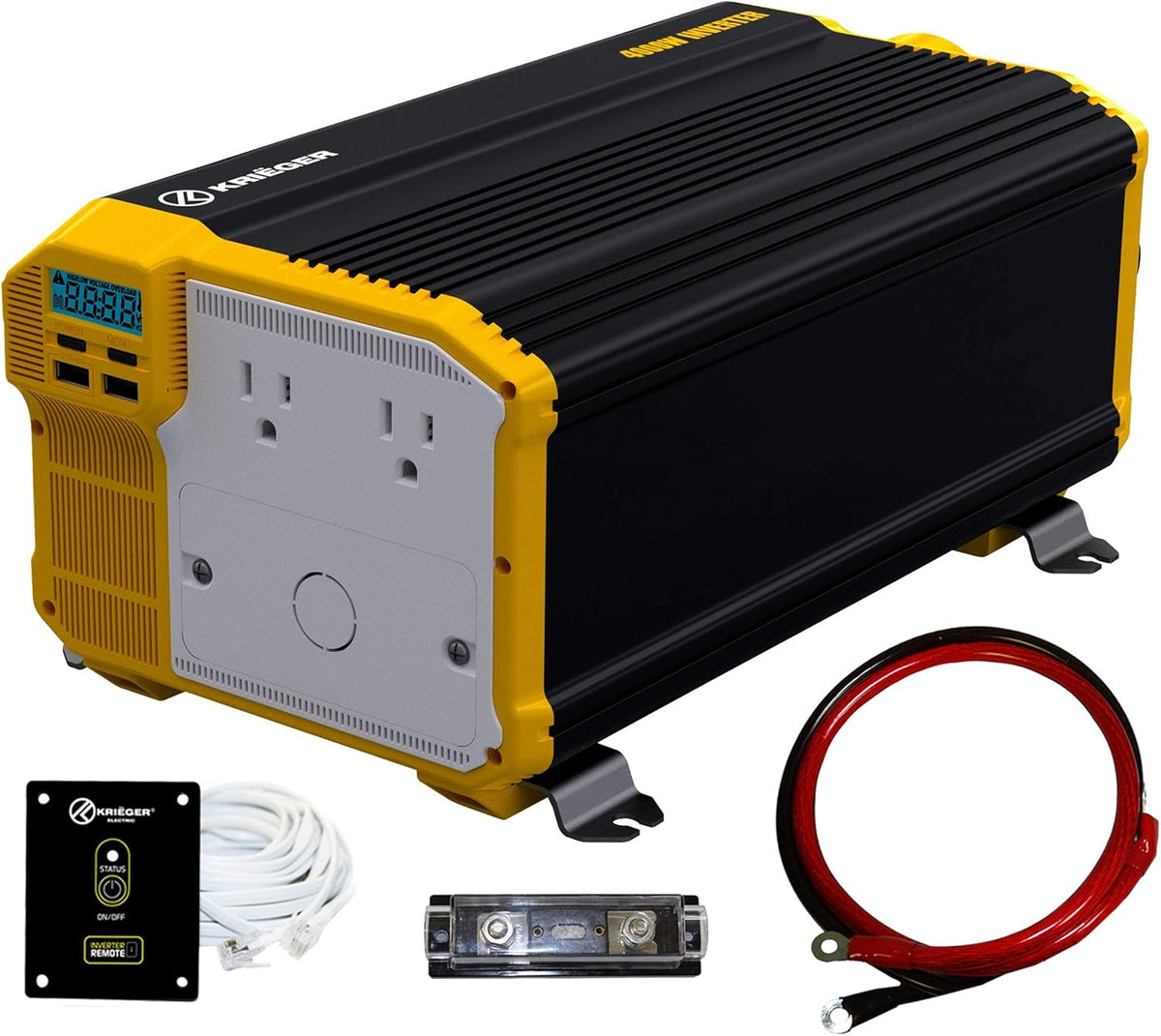 3000 Watts 12V to 110V Modified Sine Wave Power Inverter D154250