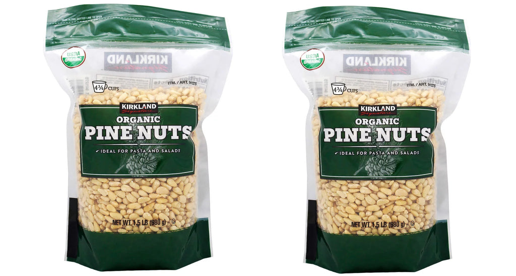 2 Pack Organic Pine Nuts, 1.5 lbs J1318