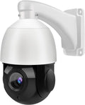 8MP PTZ PoE IP Camera 18x Optical Zoom 165ft IR Night Vision IP66 J136716