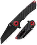 Pocket Knife with 2.98 Inches CPM-3V Wharncliff Blade Micarta Handle H5130