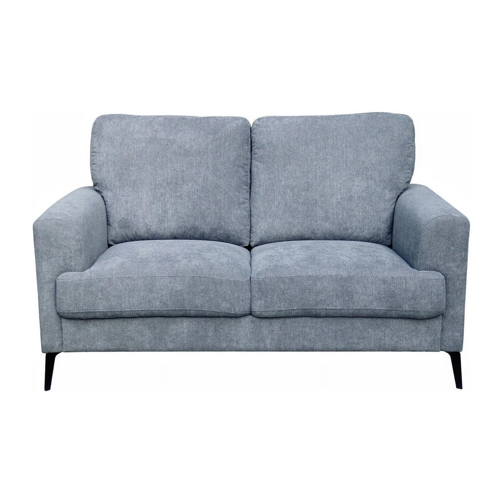 Gray Chenille Sofa Loveseat Chair Set L9244