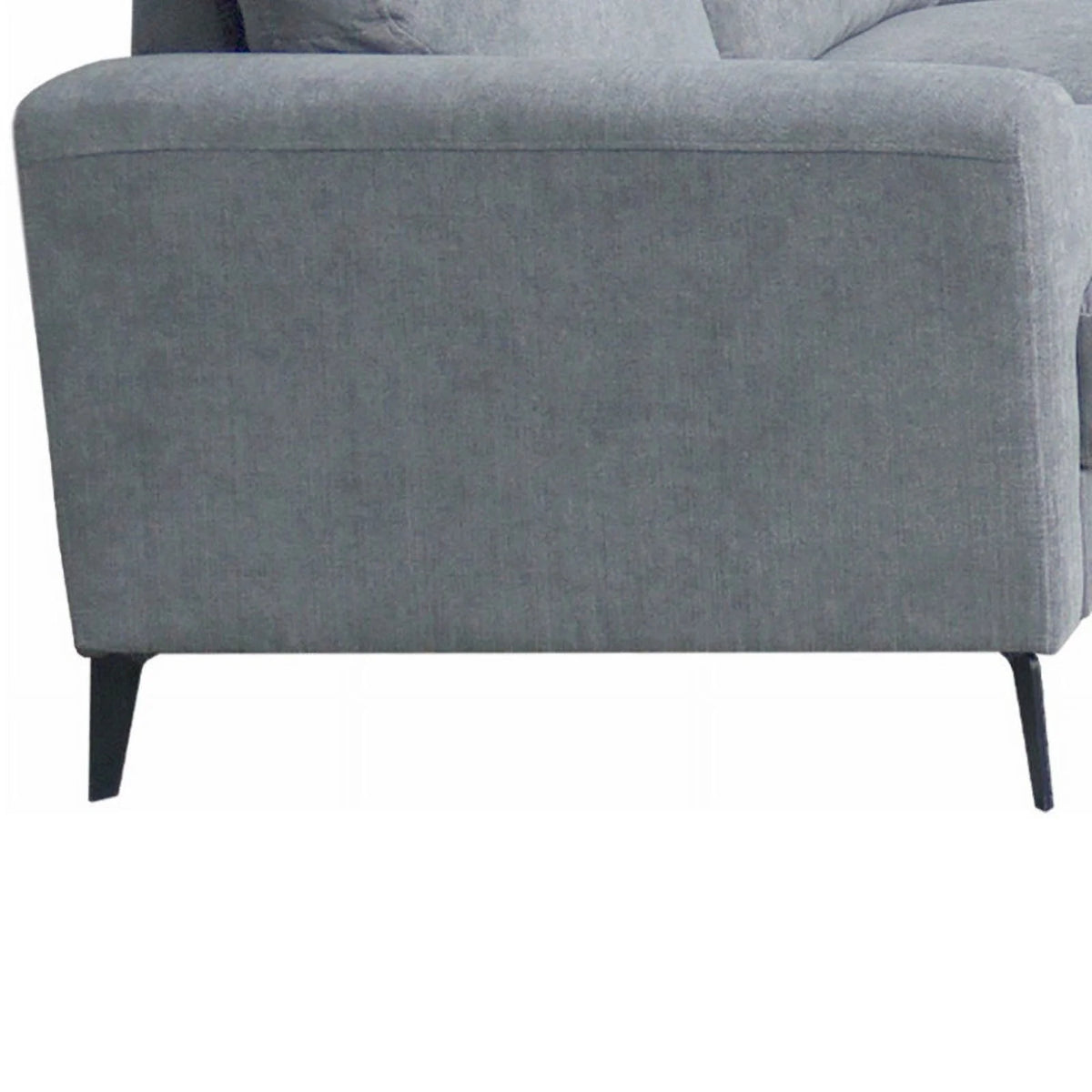 Gray Chenille Sofa Loveseat Chair Set L9244