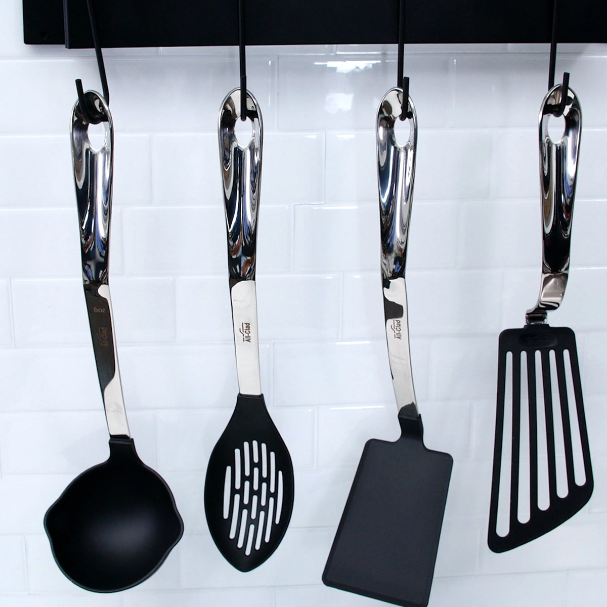 5 Piece Nonstick Stainless Steel Kitchen Tool Set J20661