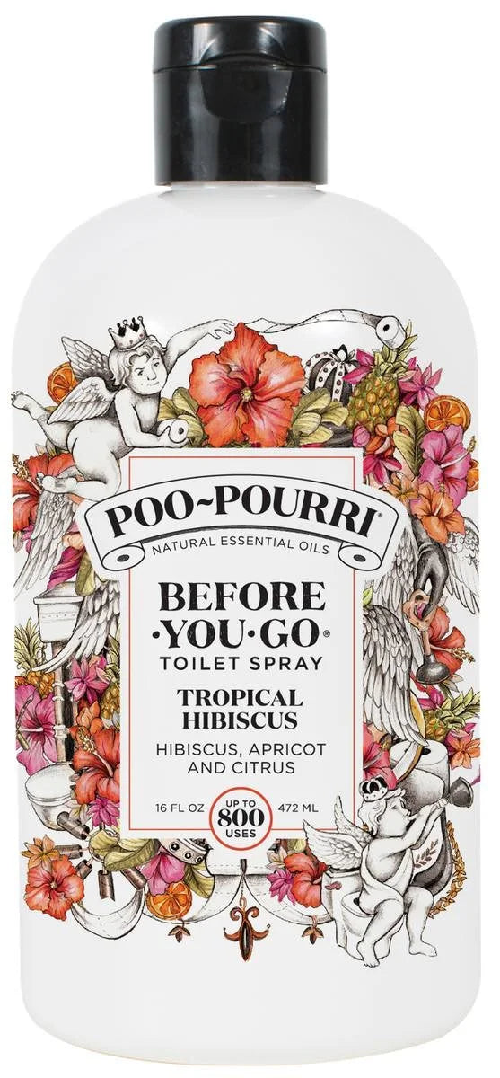 Tropical Hibiscus Scent Toilet Spray, 16 Fl oz P5316