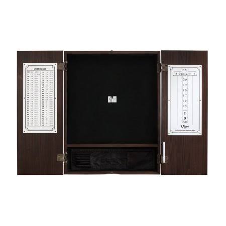 Steel Tip Cabinet and Bristle Dartboard A172671
