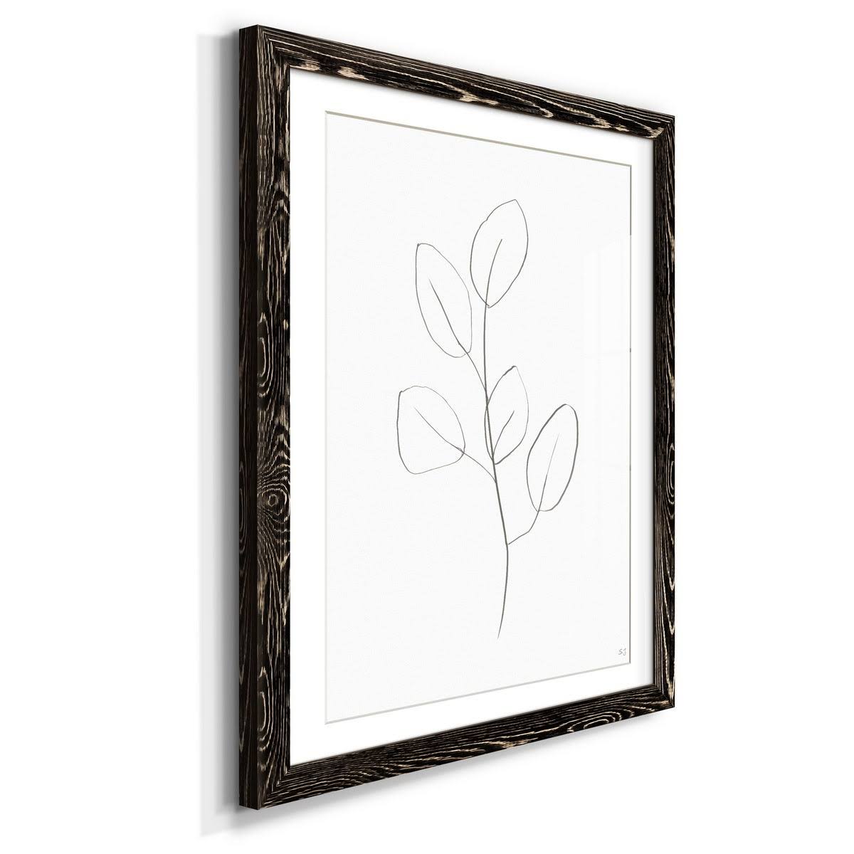Framed Print 17X20 Black A6185