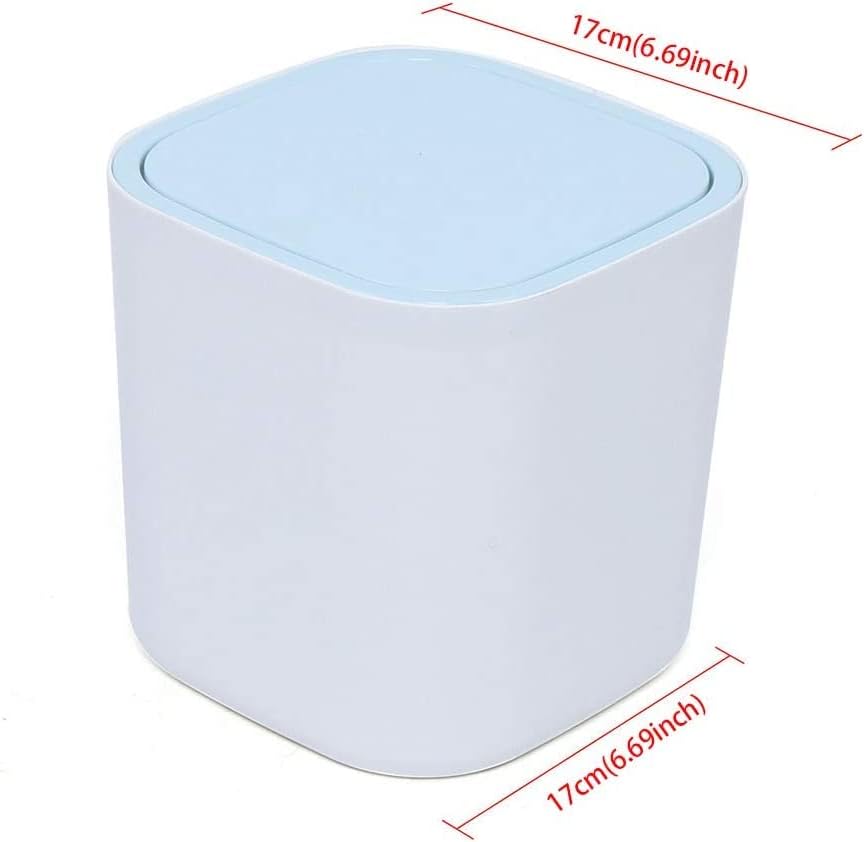 Compact Counter Top Portable Washing Machine, 6.69x6.69x6.69 Inch Blue J88442