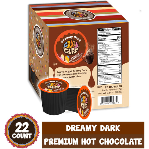 22 Count Dark Hot Chocolate Pods L944
