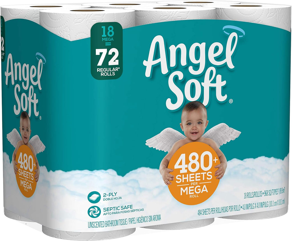 18 Mega Rolls Toilet Paper X839