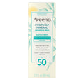Positively Mineral Sensitive Skin Daily Sunscreen Lotion, Broad Spectrum SPF 50 with 100% Zinc Oxide, Lightweight & Non-Comedogenic Facial Sunscreen, Travel-Size, 2 fl. oz J61590