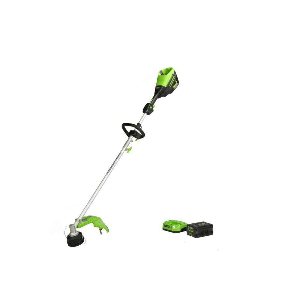 16 in. 60-Volt Battery Cordless String Trimmer with 4.0 Ah Battery and Charger U8539