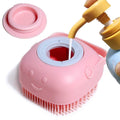 Dog Bath Brush with Shampoo Dispenser T698