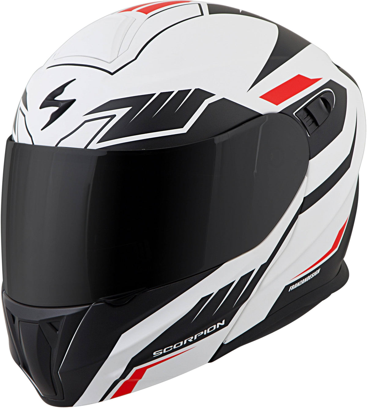Modular Helmet White Black Medium Q345330