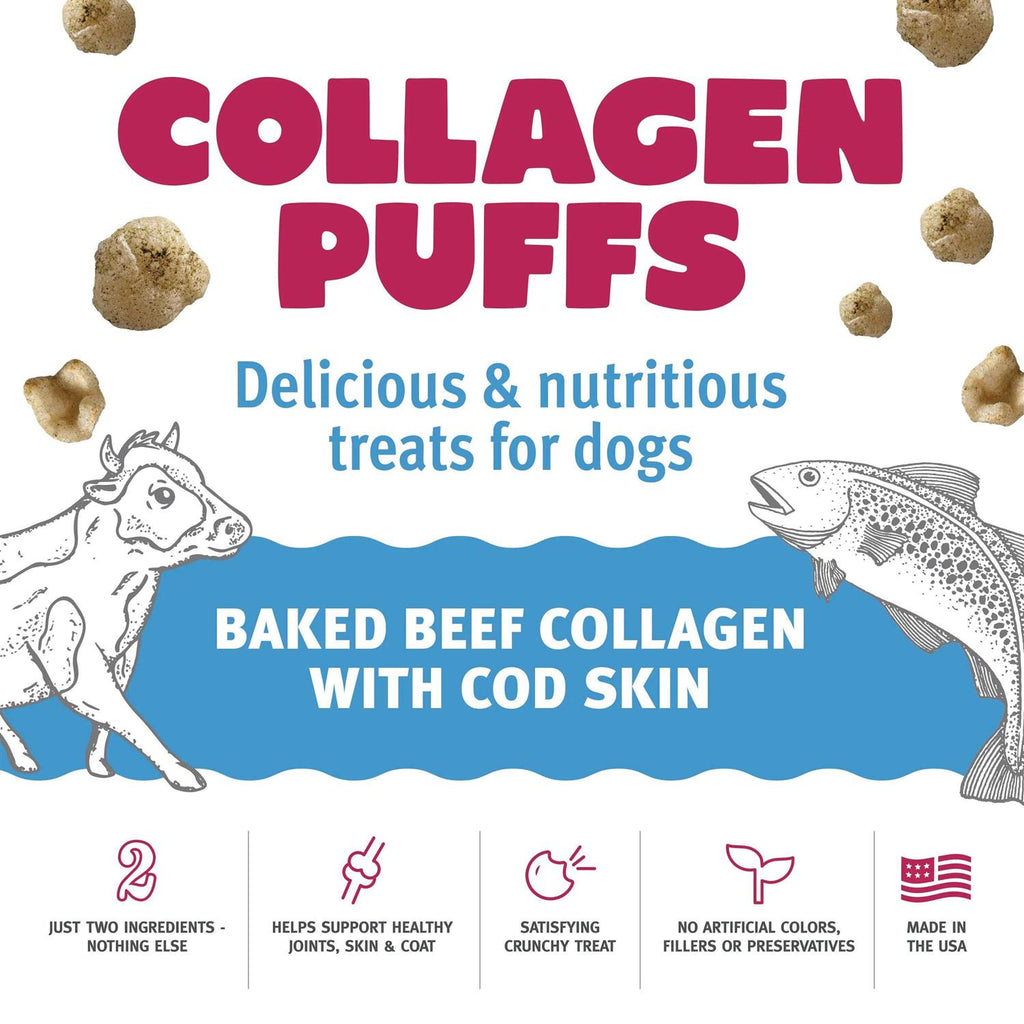 Beef Collagen Puffs Treats E945