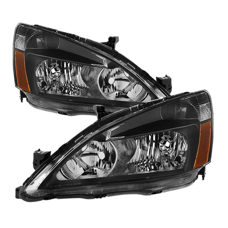 Amber Crystal Headlights for Honda Accord R3512