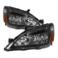 Amber Crystal Headlights for Honda Accord R3512
