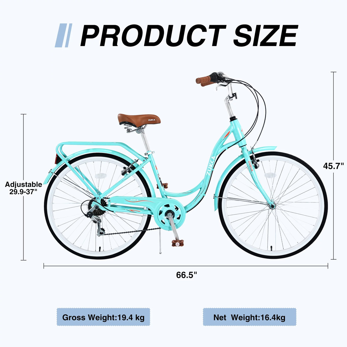 26-inch 7 Speed Pink Cruiser Bike V155855