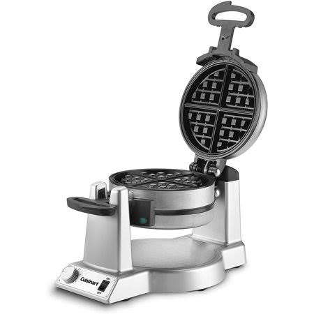 Silver Double Belgian Waffle Maker K352
