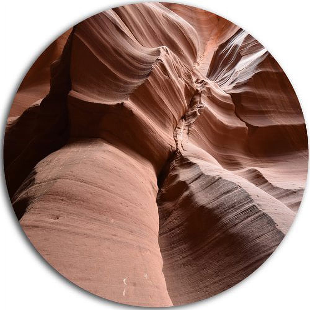 Metal Print of Dark Upper Antelope Canyon X153007