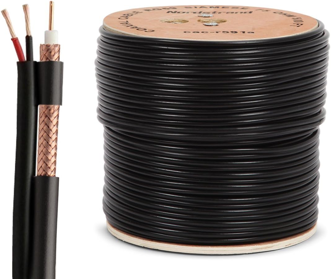 20AWG RG59 Siamese Coaxial Cable 500ft W7731