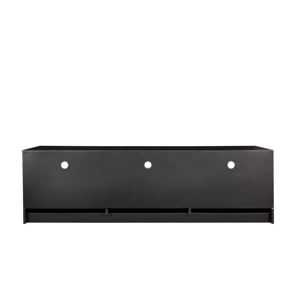 Black TV Stand with Storage W8132