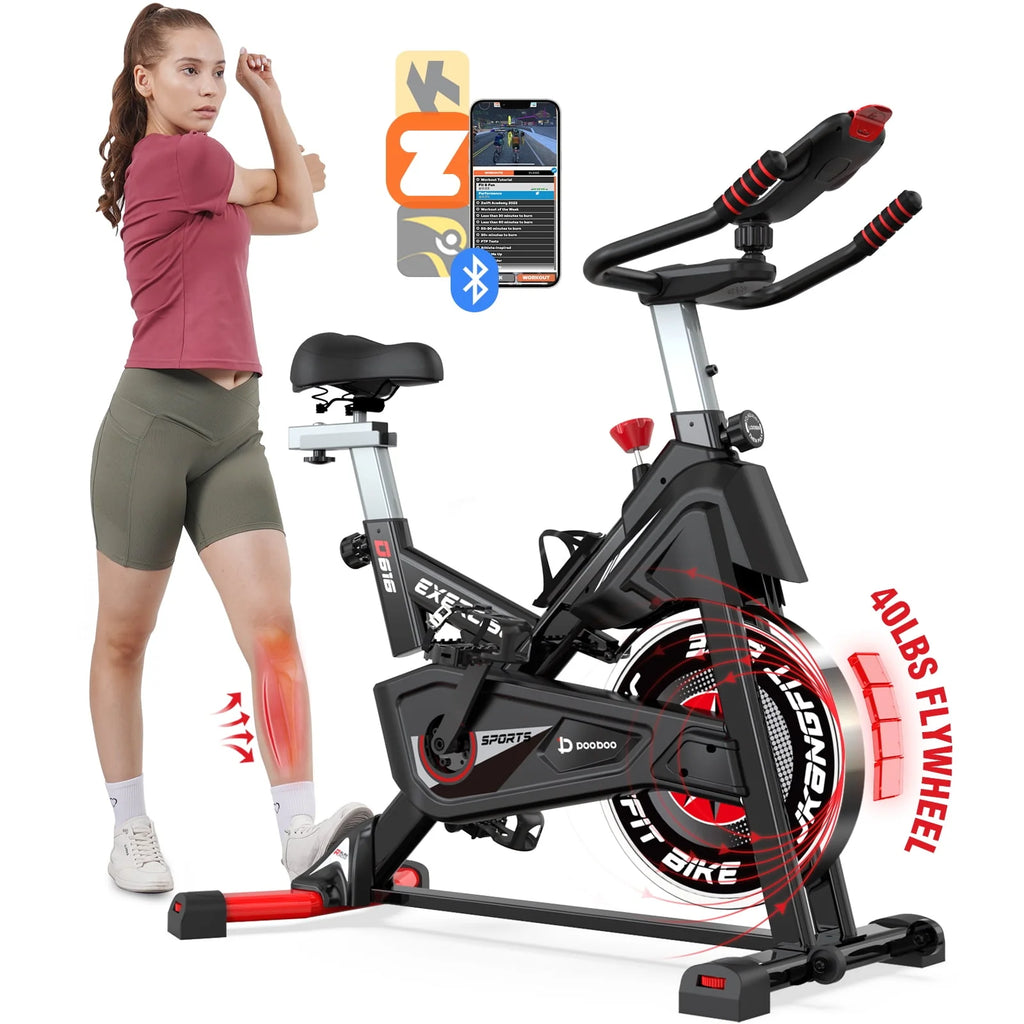 Indoor Cycling Bike with Silent Magnetic Resistance W828219
