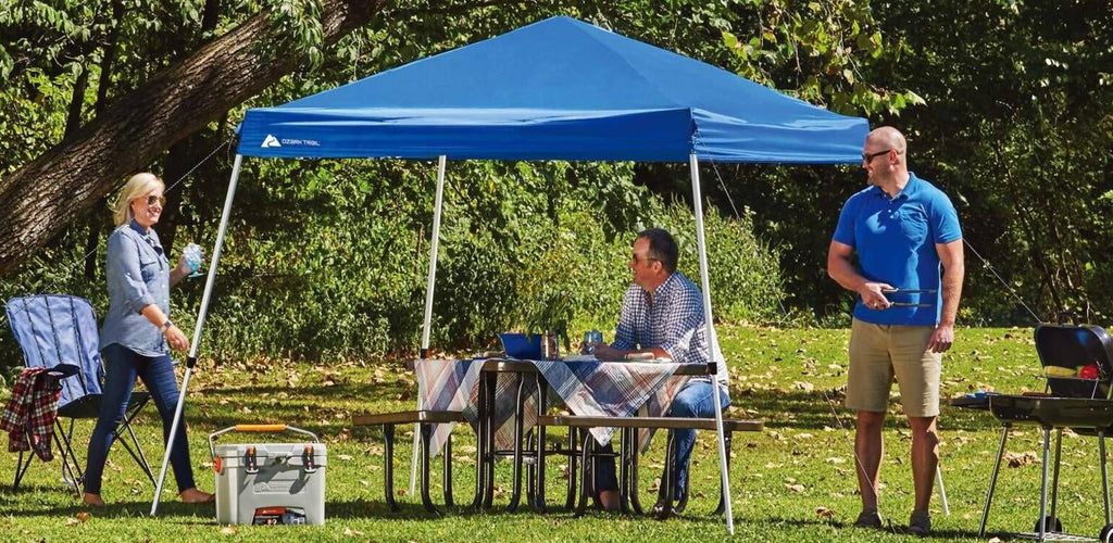 10' x 10' Blue Pop-up Canopy S7682