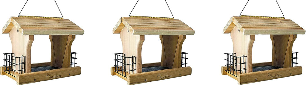 12-Inch Cedar Wild Bird Feeder, Pack of 2 N7116